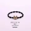 I already have a little ancestor bracelet and a small rubber band to give to my boyfriend. He can love the wrist couple. It's a simple and elegant leather case on Instagram with a string of animals details Picture